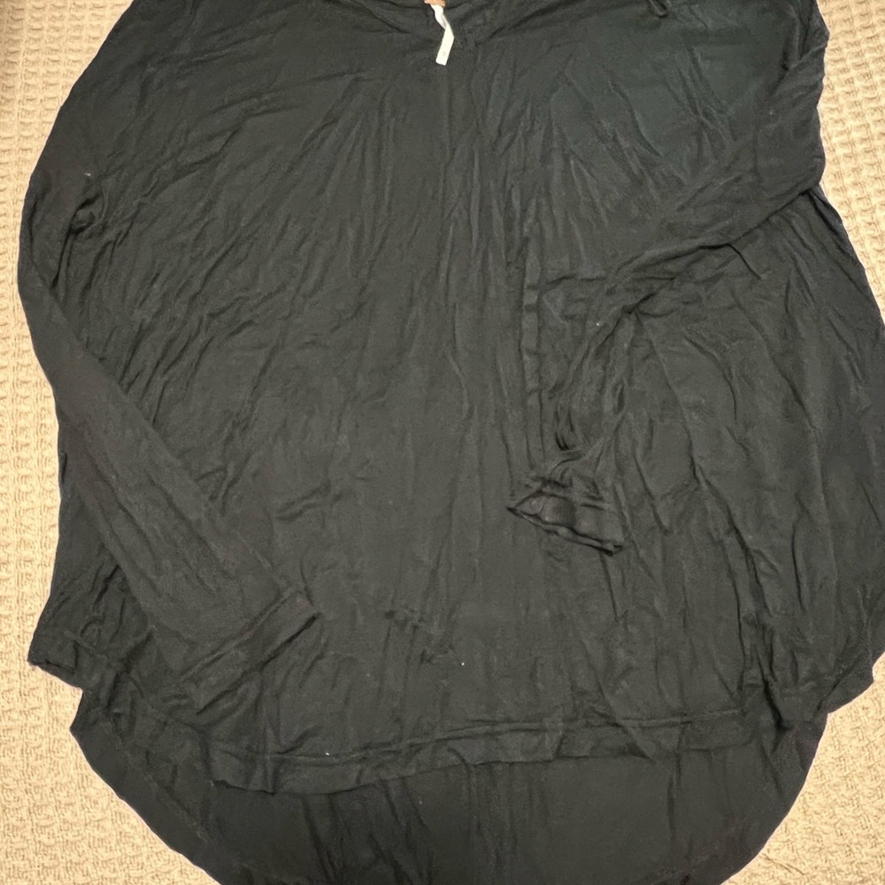 Black Long Sleeve Top